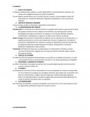 LA ORGANIZACIÓN DEL ENSAYO