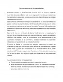 Ensayo recomendaciones de Basilea 1, 2 y 3