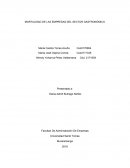 MORTALIDAD DE LAS EMPRESAS DEL SECTOR GASTRONÓMICO Planteamiento del problema