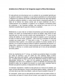 Un buen Análisis de la Película V de Venganza según la Ética Nicomáquea