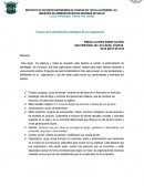 Proceso de la administración estratégica de una organización