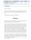 Describe en un documento tu opinión sobre el por qué a pesar de haber pasado más de 15 años desde el inicio de las campañas de phishing, siguen funcionando con relativo éxito.