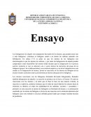 Ensayo de quimica DE LA FUERZA ARMADA NACIONAL
