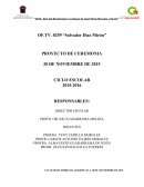 Proyecto de ceremonia. 2015, Año del Bicentenario Luctuoso de José María Morelos y Pavón