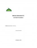 Actividad enzimática, absorvancia INTRODUCCIÓN