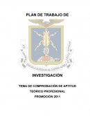 TEMA DE COMPROBACIÓN DE APTITUD TEÓRICO PROFESIONAL Metodos de estudio