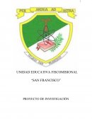 PROYECTO DE INVESTIGACIÓN SAN FRANCISCO Y EL CUIDADO DEL PLANETA HOY