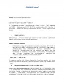 El “CONSORCIO SALOME”, representado por la señora FAVIOLA GAVI RONDON CANTURIN , identificado con DNI N° 20107746 , con dirección en el Jr. Omar Yali N° 361, Distrito y Provincia de Huancayo, Departamento de Junín, a ustedes respetuosamente decim