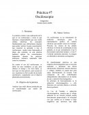 Práctica #7 Osciloscopio