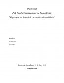 PIA Mayonesa en la química y en mi vida cotidiana