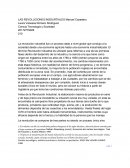 LAS REVOLUCIONES INSDURTIALES Manuel Cazadero