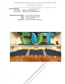 Ejemplo de cotizacion de un proyecto. Página 1