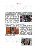 Uno de los temas más controversiales de la actualidad es la gran guerra que existe en Siria,