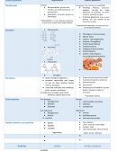 Cuadro comparativo proteínas y carbohidratos