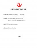 Película “El cambio” Wayne Dyer