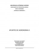APUNTES DE AGRONOMIA II