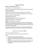 Análisis jurisprudencia muerte digna