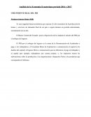 CRECIMIENTO REAL DEL PIB. Análisis de la Economía Ecuatoriana periodo 2016 y 2017