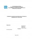 Cuadro comparativo metodologia CORRIENTES FILOSOFICAS QUE RESPALDAN EL PROCESO DE APRENDIZAJE EN LA EDUCACIÓN