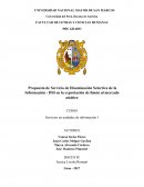 Propuesta de Servicio de Diseminación Selectiva de la Información - DSI en la exportación de limón al mercado asiático