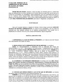 Ejemplo de impugnacion