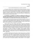 ELECCIONES PRESIDENCIALES COLOMBIA