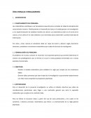 MÉTODO DE CONTEO DE PARALELOGRAMOS Tabla de Contenidos