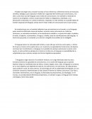 Se caracteriza por ser un hombre hablante el que encontramos en el mundo, y es el lenguaje quien enseña la definición misma de hombre