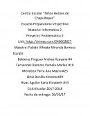 Mapa Escuela Preparatoria Vespertina