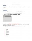 Producir en el programa Flash CS6 una película interactiva de diez escenas sobre un tema específico.