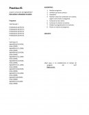 Reportes de practica en arduino