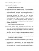 Texto descriptivo Saberes sociales y saberes escolares
