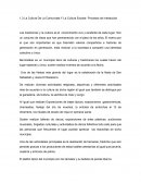 La Cultura De La Comunidad Y La Cultura Escolar: Procesos de Interacción.