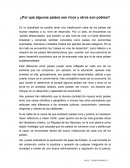 ¿Por qué algunos países son ricos y otros son pobres?