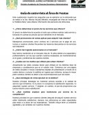 Guía de entrevista al Área de Ventas