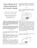 Informe de laboratorio circuitos lineales DC