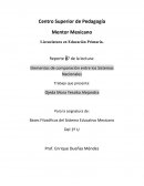 Elementos de comparación entre los Sistemas Nacionales