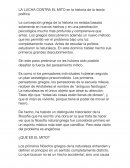 LA LUCHA CONTRA EL MITO en la historia de la teoría política