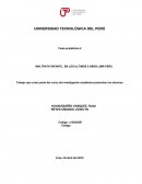 Trabajo que como parte del curso de Investigación académica presentan los alumnos