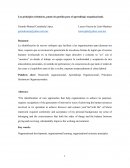 Los principios sistémicos, punto de partida para el aprendizaje organizacional