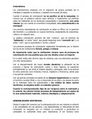 Las colonizaciones empiezan con la migración de grupos enviados por la metrópoli a expandir su territorio, y explotar los recursos de estos.