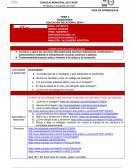 TEMA PUNTO DE PARTIDA Y PUNTO DE LLEGADA