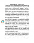 Resumen pelicula The martian (2015)