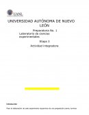 Preparatoria No. 1 Laboratorio de ciencias experimentalesIntroducción