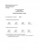 Ealiza las siguientes sustracciones: Matematica