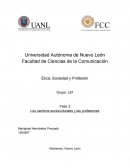 Ética, Sociedad y Profesión. Fase 3 Los cambios socioculturales y las profesiones