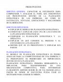 CAPACITAR AL ESTUDIANTE PARA COMPRENDER Y ANALIZAR EL PAPEL QUE DESENPEÑAN LOS PRESUPUESTOS DENTRO DE LA PLANEACIÓN ESTRATÉGICA DE LAS EMPRESAS, ASI COMO SU NATURALEZA, VENTAJAS, LIMITACIONES Y MACANISMOS DE ELABORACIÓN.