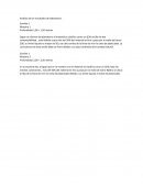 Análisis de los resultados de laboratorio.