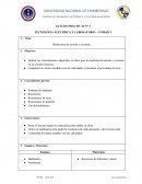 PRACTIC 1 TECNOLOGÍA ELÉCTRICA Y LABORATORIO – UNIDAD 2