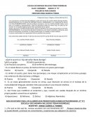 PREGUNTAS PARA EXAMEN ¿Qué le ocurrió al hijo del señor Mario Barriga?